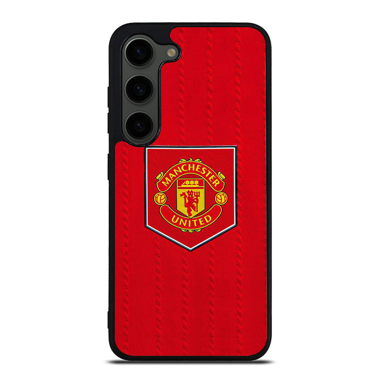 MANCHESTER UNITED RETRO EMBLEM Samsung Galaxy S23 Plus Case Cover