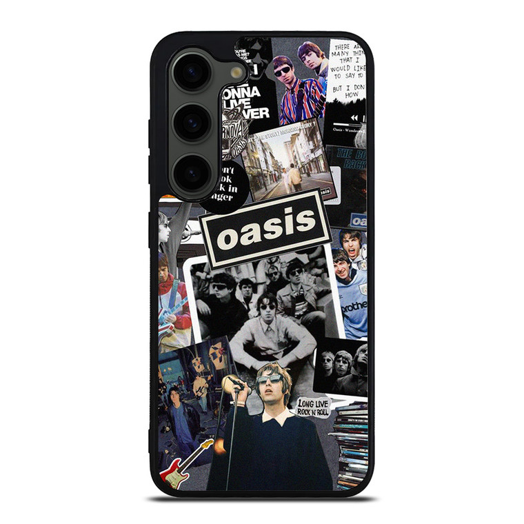 OASIS ROCK BAND COLLAGE Samsung Galaxy S23 Plus Case Cover OASIS ROCK BAND COLLAGE Samsung Galaxy S23 Plus Case Cover