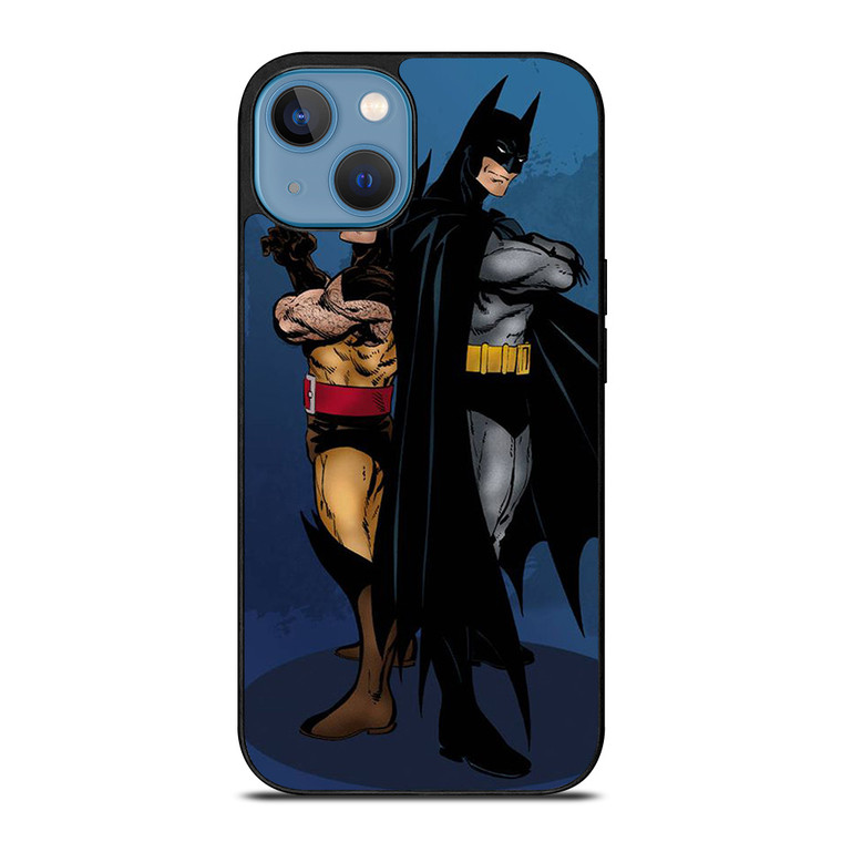 BATMAN AND WOLVERINE ART iPhone 13 Case Cover