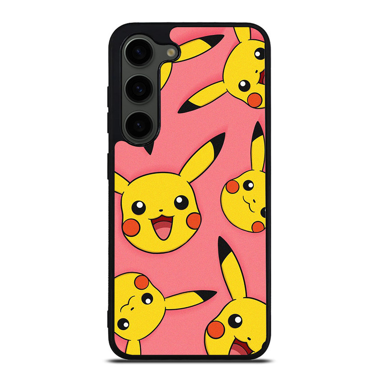 POKEMON SMILING PIKACHU PINK Samsung Galaxy S23 Plus Case Cover