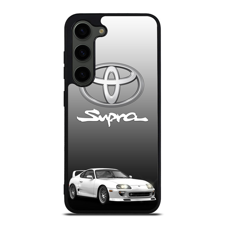 TOYOTA SUPRA CAR WHITE EMBLEM Samsung Galaxy S23 Plus Case Cover TOYOTA SUPRA CAR WHITE EMBLEM Samsung Galaxy S23 Plus Case Cover