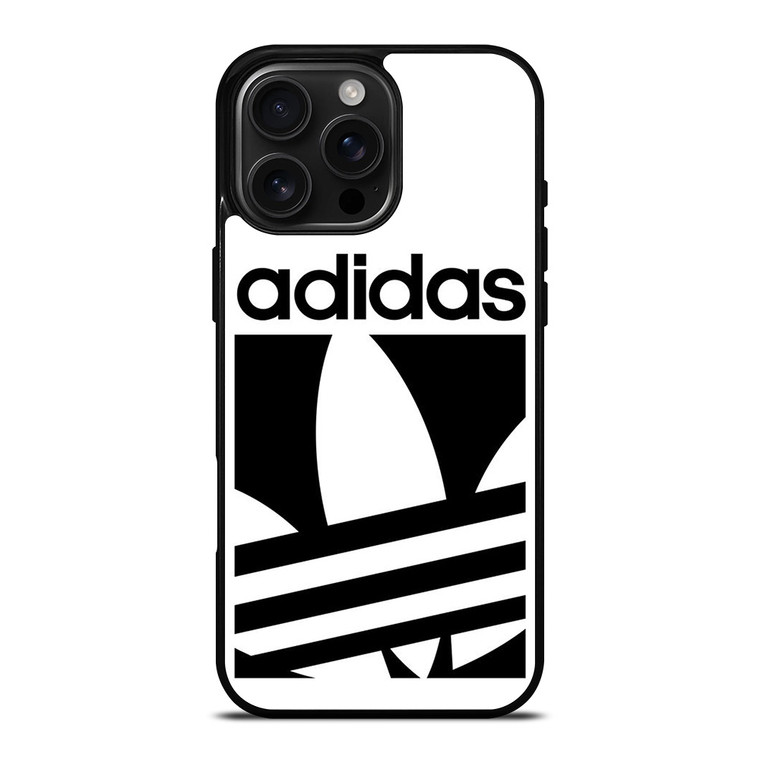ADIDAS LOGO WHITE iPhone 16 Pro Max Case Cover