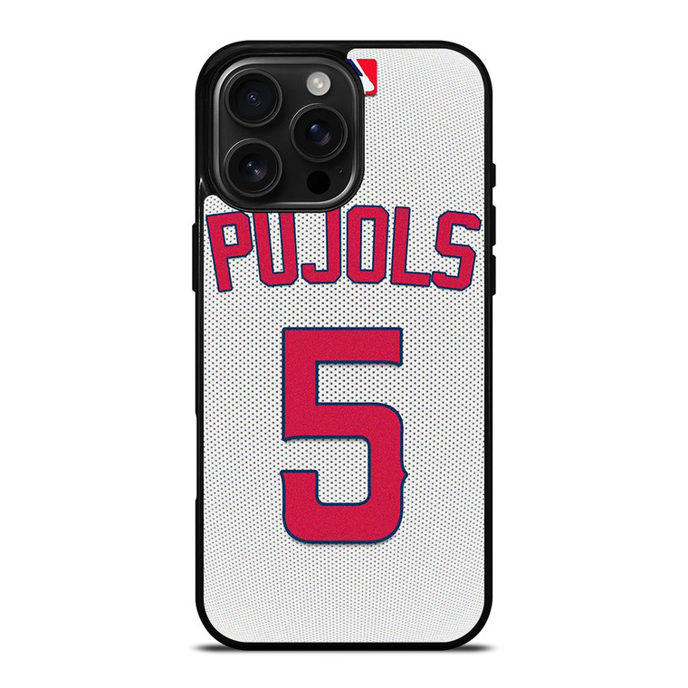ALBERT PUJOLS SAINT LOUIS CARDINALS BASEBALL iPhone 16 Pro Max Case Cover