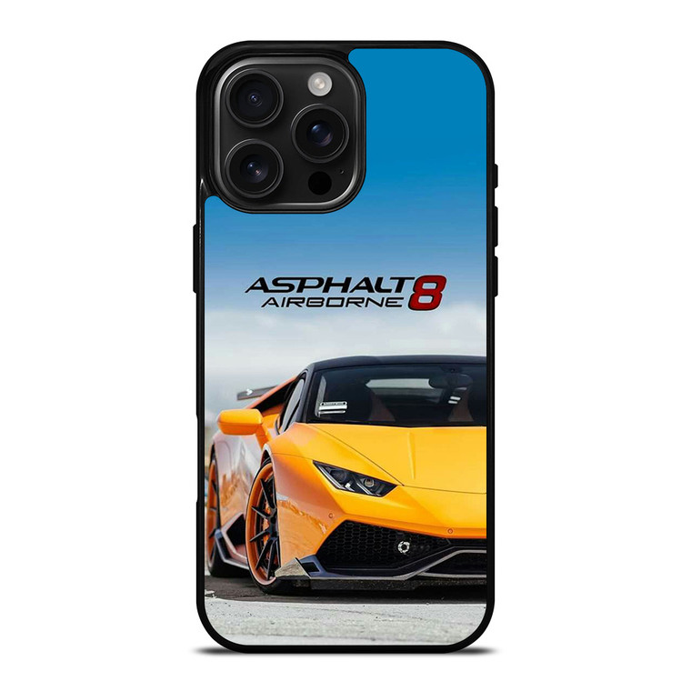 ASPHALT AIRBORNE 8 LAMBORGHINI iPhone 16 Pro Max Case Cover