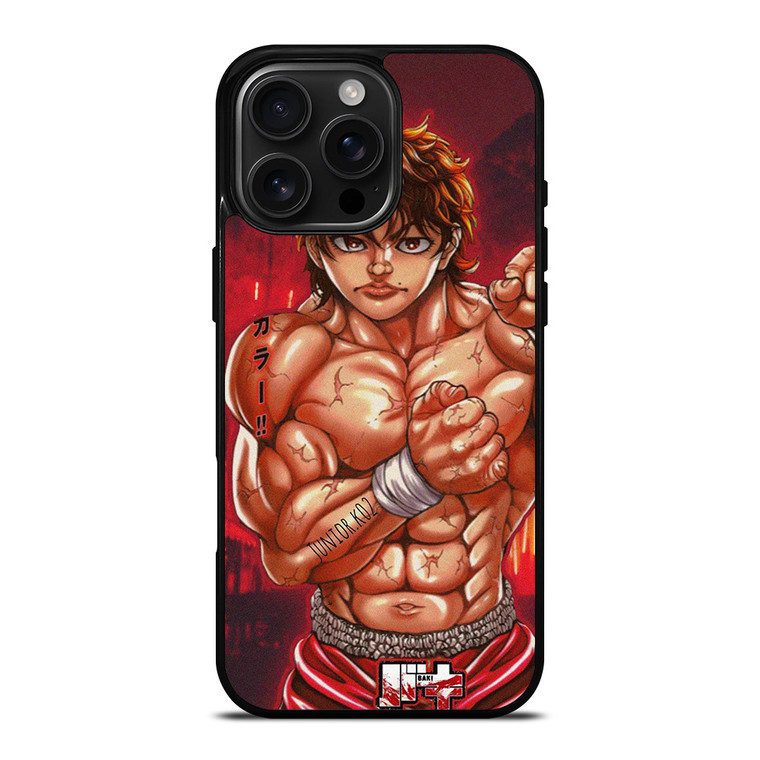 BAKI HANMA MANGA SERIES iPhone 16 Pro Max Case Cover