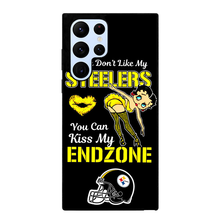 PITTSBURGH STEELERS FOOTBALL BETTY BOOP  Samsung Galaxy S22 Ultra Case Cover