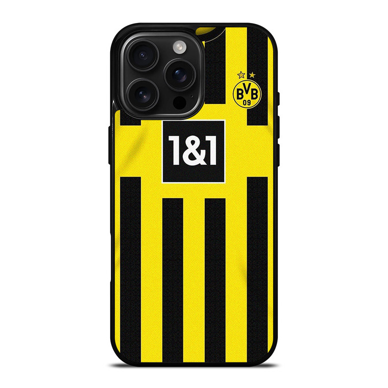 BORUSSIA DOTMUND 2022-2023 JERSEY iPhone 16 Pro Max Case Cover