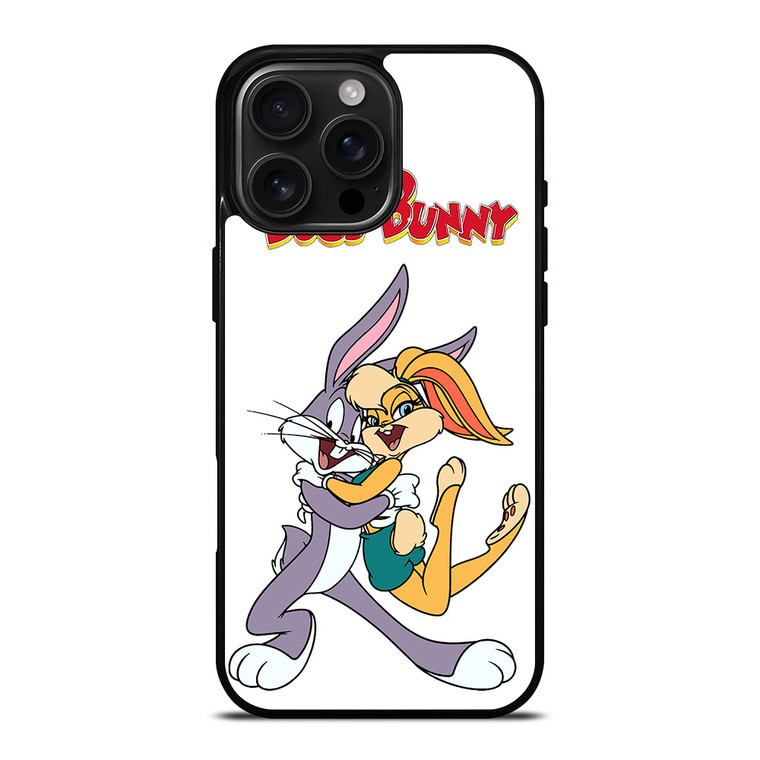 BUGS BUNNY AND LOLA BUNNY iPhone 16 Pro Max Case Cover