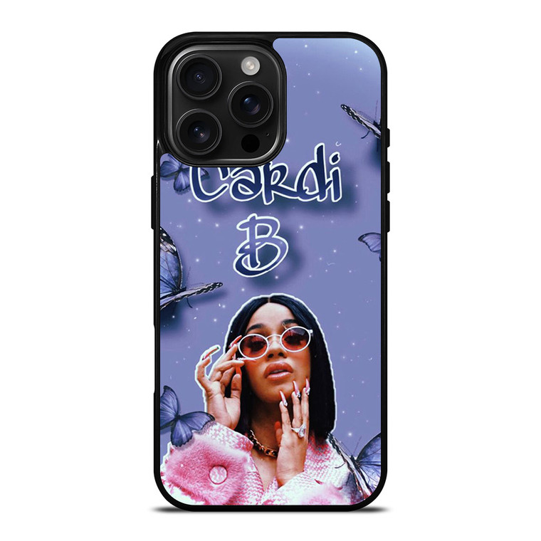 CARDI B PURPLE iPhone 16 Pro Max Case Cover