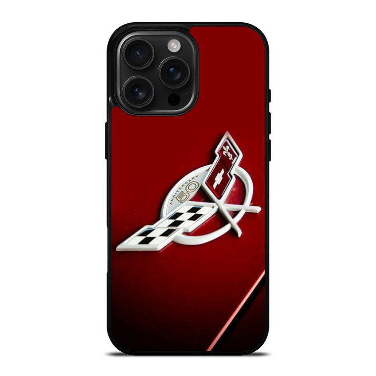 CHEVROLET 50 ANNIVERSARY EMBLEM iPhone 16 Pro Max Case Cover