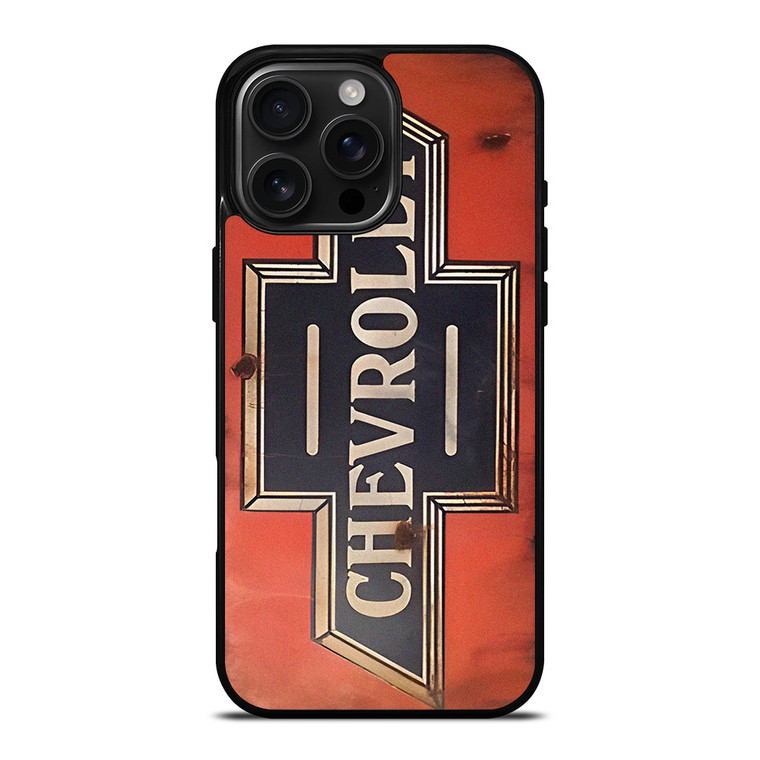 CHEVROLET RUSTY VINTAGE LOGO iPhone 16 Pro Max Case Cover