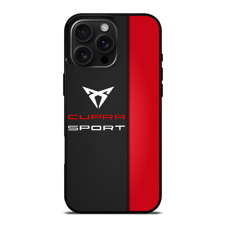 CUPRA SPORT LEATHER iPhone 16 Pro Max Case Cover