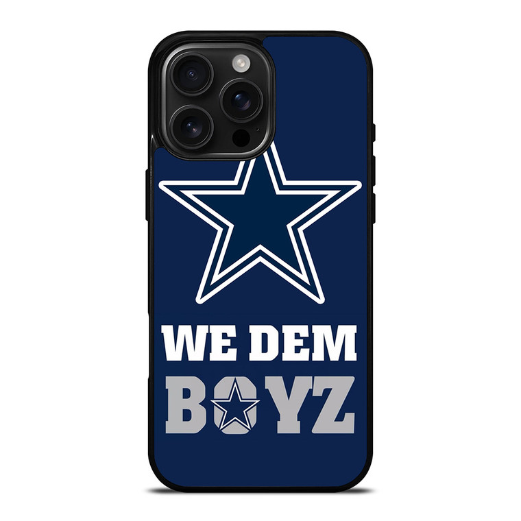 DALLAS COWBOYS WE DEM BOYZ LOGO iPhone 16 Pro Max Case Cover