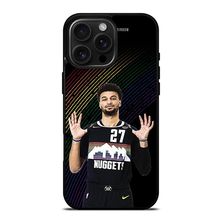 DENVER NUGGETS JAMAL MURRAY BASKETBALL iPhone 16 Pro Max Case Cover