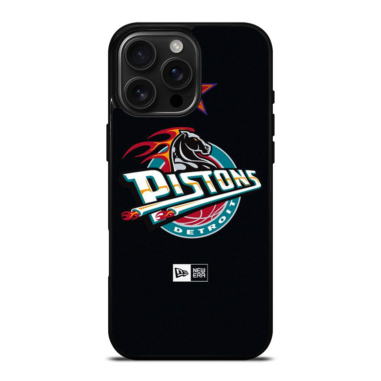 DETROIT PISTONS BASKETBALL NBA iPhone 16 Pro Max Case Cover