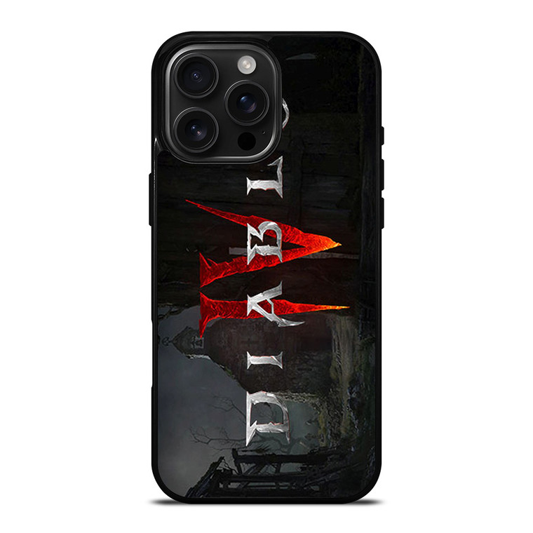 DIABLO IV GAMES LOGO iPhone 16 Pro Max Case Cover