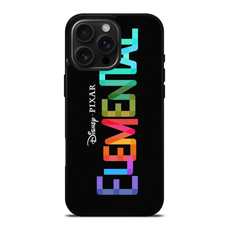 DISNEY PIXAR ELEMENTAL LOGO iPhone 16 Pro Max Case Cover