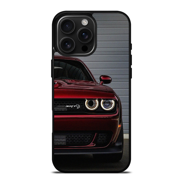DODGE CAR SRT HELLCAT RED iPhone 16 Pro Max Case Cover