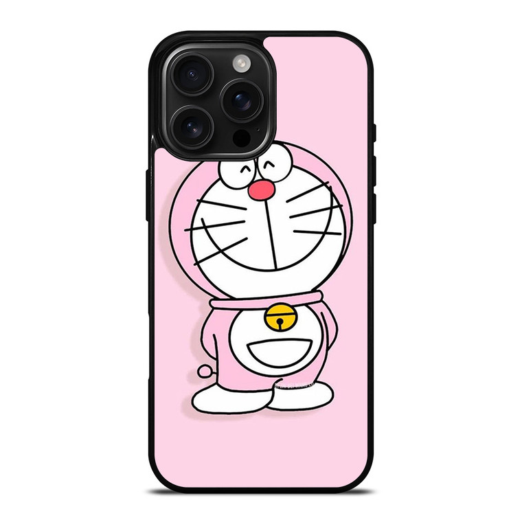 DORAEMON CARTOON PINK iPhone 16 Pro Max Case Cover
