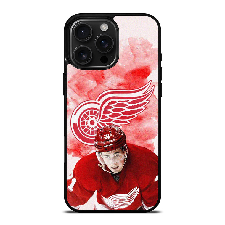 DYLAN LARKIN DETROIT RED WINGS HOCKEY iPhone 16 Pro Max Case Cover
