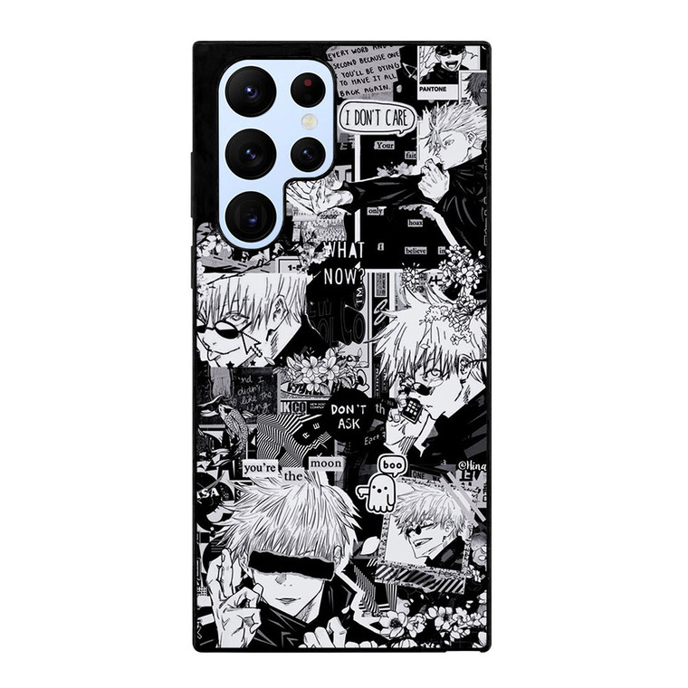 SATORU GOJO JUJUTSU KAISEN MANGA  Samsung Galaxy S22 Ultra Case Cover SATORU GOJO JUJUTSU KAISEN MANGA  Samsung Galaxy S22 Ultra Case Cover