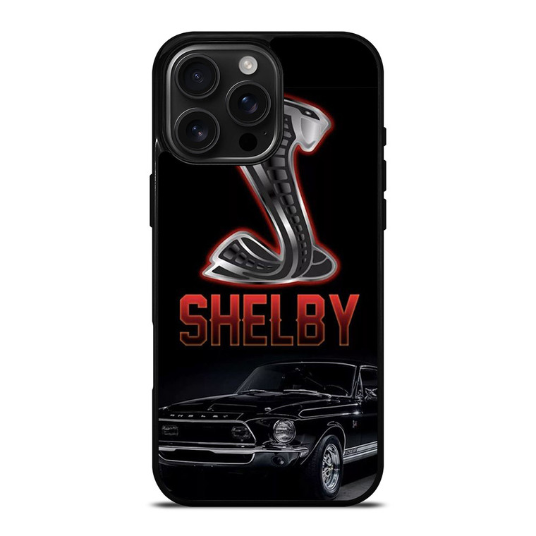 FORD MUSTANG SHELBY VINTAGE EMBLEM iPhone 16 Pro Max Case Cover