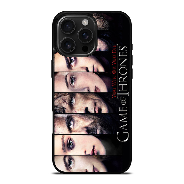 GAME OF THRONES ALL CHARACTERS iPhone 16 Pro Max Case Cover