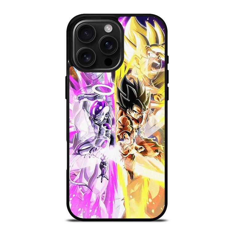GOKU VS FRIEZA DRAGON BALL CARTOON iPhone 16 Pro Max Case Cover