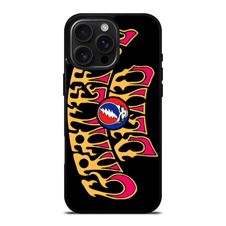 GRATEFUL DEAD LETTERING LOGO iPhone 16 Pro Max Case Cover