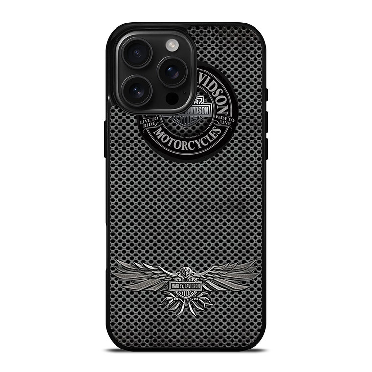 HARLEY DAVIDSON LOGO LIVE TO RIDE iPhone 16 Pro Max Case Cover