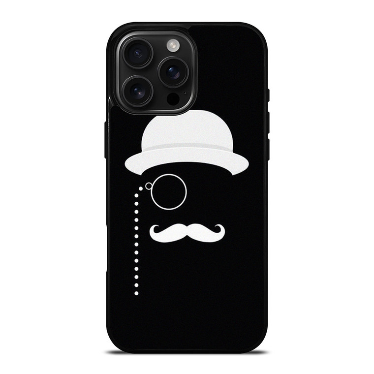 HERCULE POIROT DETECTIVE SYMBOL iPhone 16 Pro Max Case Cover