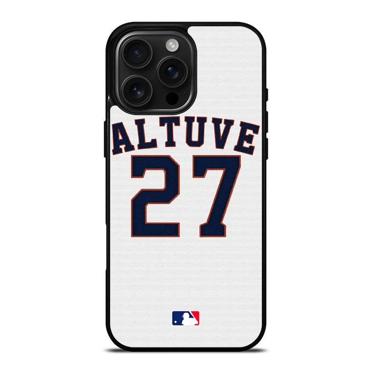JOSE ALTUVE HOUSTON ASTROS MLB iPhone 16 Pro Max Case Cover
