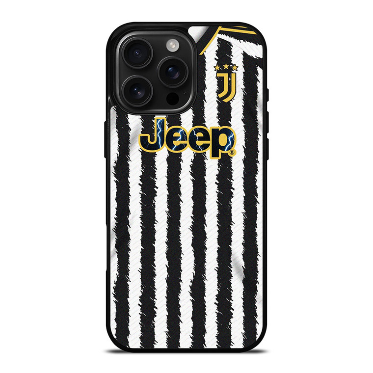 JUVENTUS ADIDAS JERSEY 2023-2024 KIT iPhone 16 Pro Max Case Cover