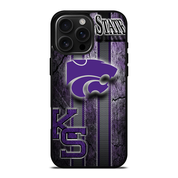 KANSAS STATE WILDCATS TEAM LOGO iPhone 16 Pro Max Case Cover