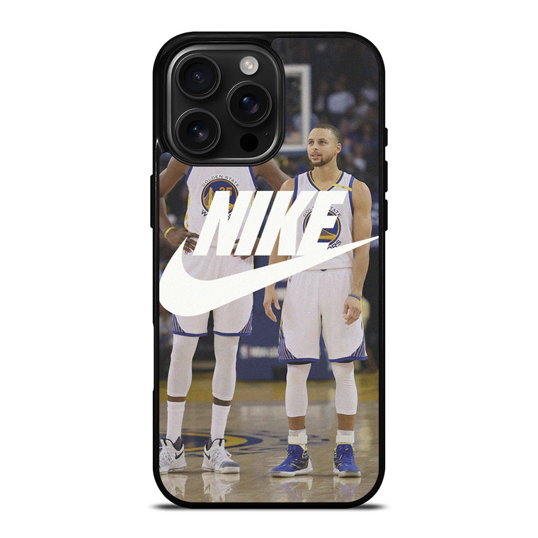 KEVIN DURANT STEPHEN CURRY GOLDEN STATE WARRIORS NIKE iPhone 16 Pro Max Case Cover