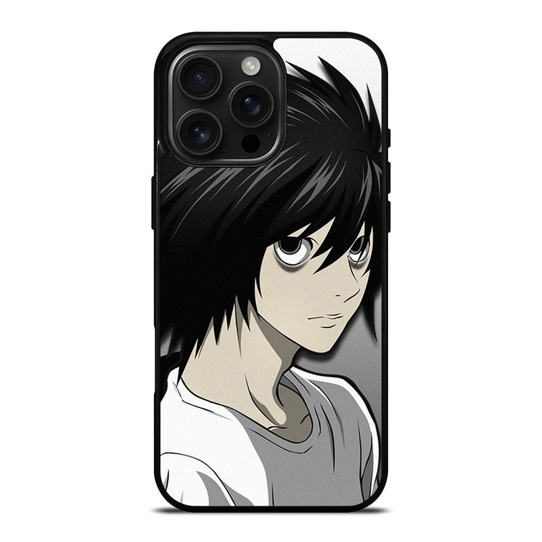 LAWLIET L DEATH NOTE ANIME iPhone 16 Pro Max Case Cover