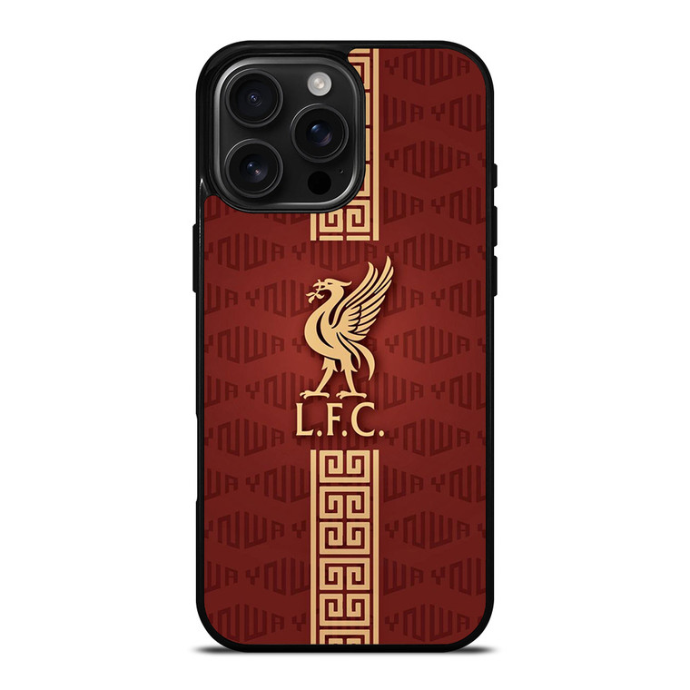 LIVERPOOL LFC YNWA PATTERN iPhone 16 Pro Max Case Cover