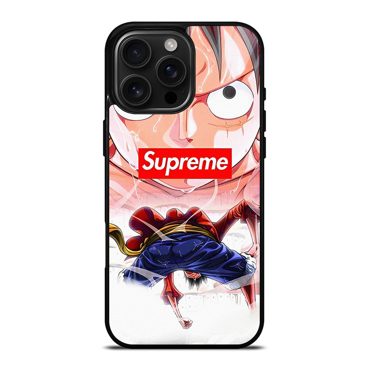 LUFFY ONE PIECE SUPREME iPhone 16 Pro Max Case Cover