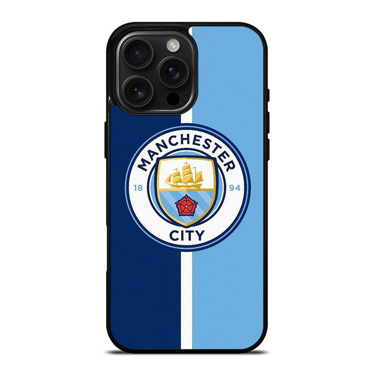 MANCHESTER CITY BLUE iPhone 16 Pro Max Case Cover