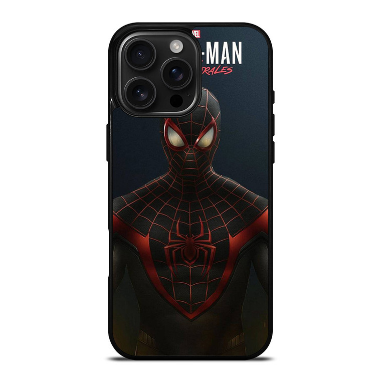 MARVEL SPIDERMAN MILES MORALES GAMES iPhone 16 Pro Max Case Cover