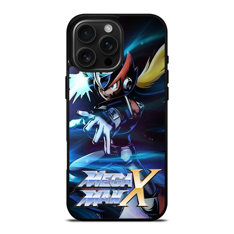 MEGA MAN X GAMES LOGO iPhone 16 Pro Max Case Cover