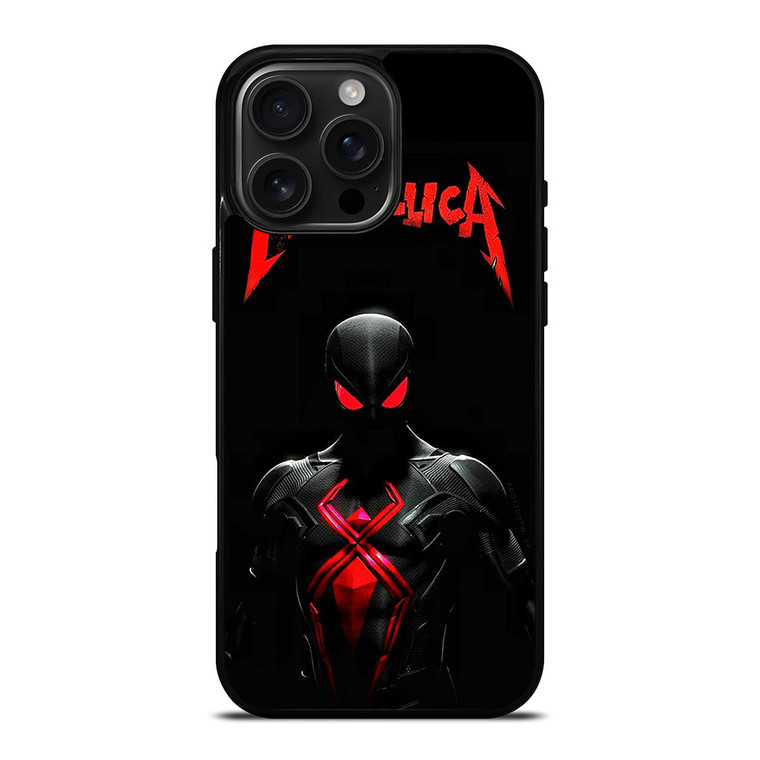 METALLICA SPIDERMAN LOGO iPhone 16 Pro Max Case Cover METALLICA SPIDERMAN LOGO iPhone 16 Pro Max Case Cover