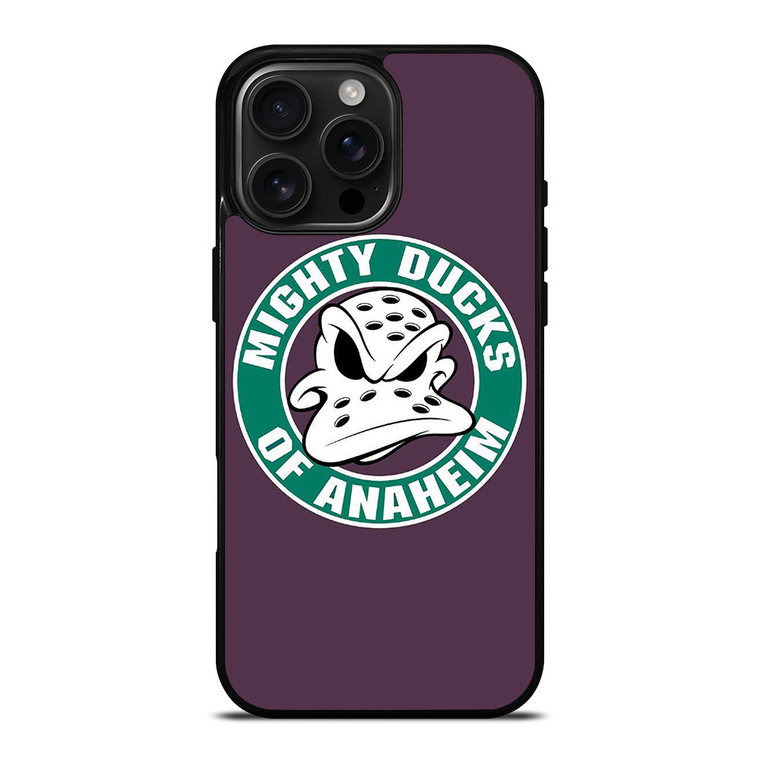 MIGHTY DUCKS HOCKEY BADGE iPhone 16 Pro Max Case Cover