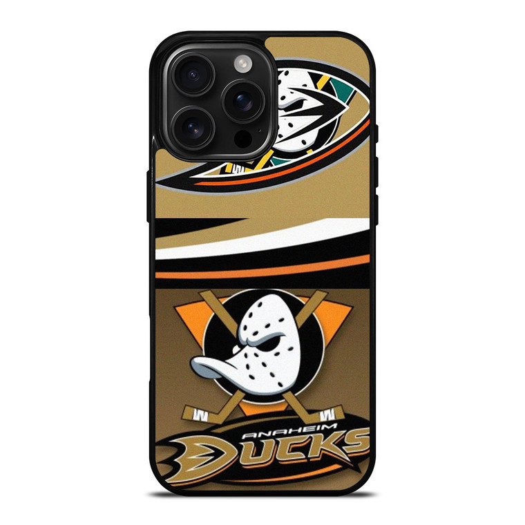 MIGHTY DUCKS HOCKEY LOGO iPhone 16 Pro Max Case Cover