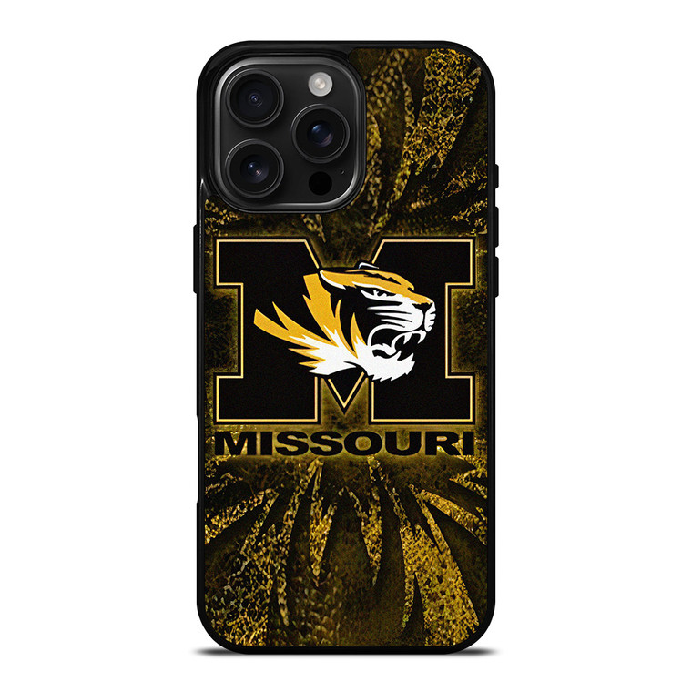 MISSOURI TIGERS FOOTBALL FOOTBALL SYMBOL iPhone 16 Pro Max Case Cover MISSOURI TIGERS FOOTBALL FOOTBALL SYMBOL iPhone 16 Pro Max Case Cover