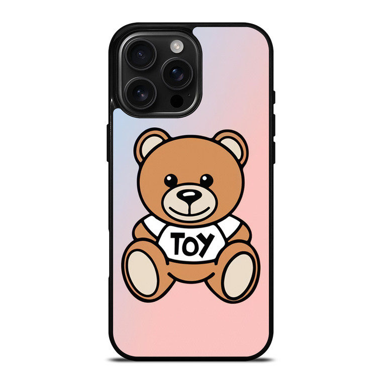 MOSCHINO TOY BEAR GRADIENT iPhone 16 Pro Max Case Cover