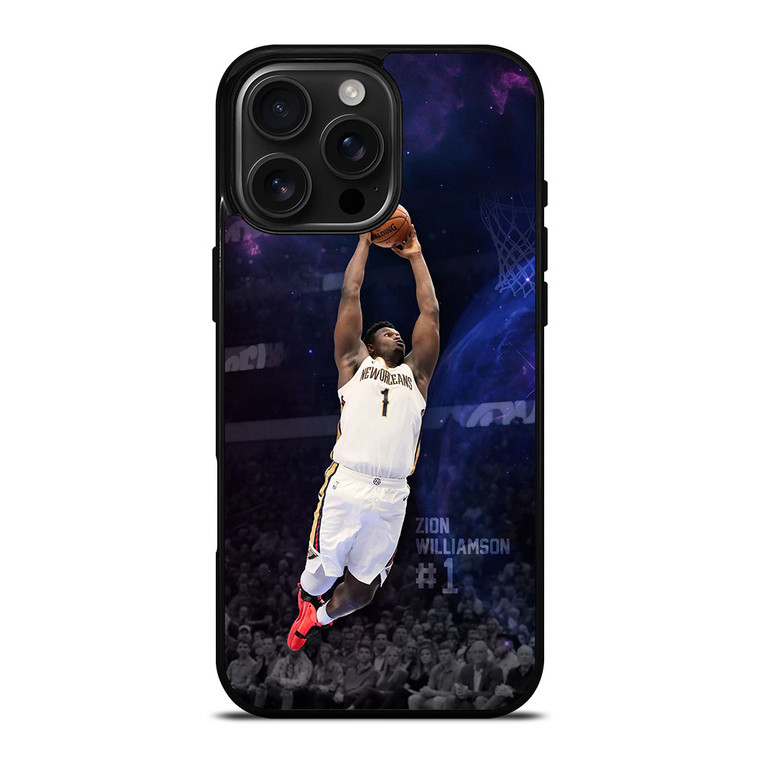 NEW ORLEANS PELICANS ZION WILLIAMSON BASKETBALL iPhone 16 Pro Max Case Cover