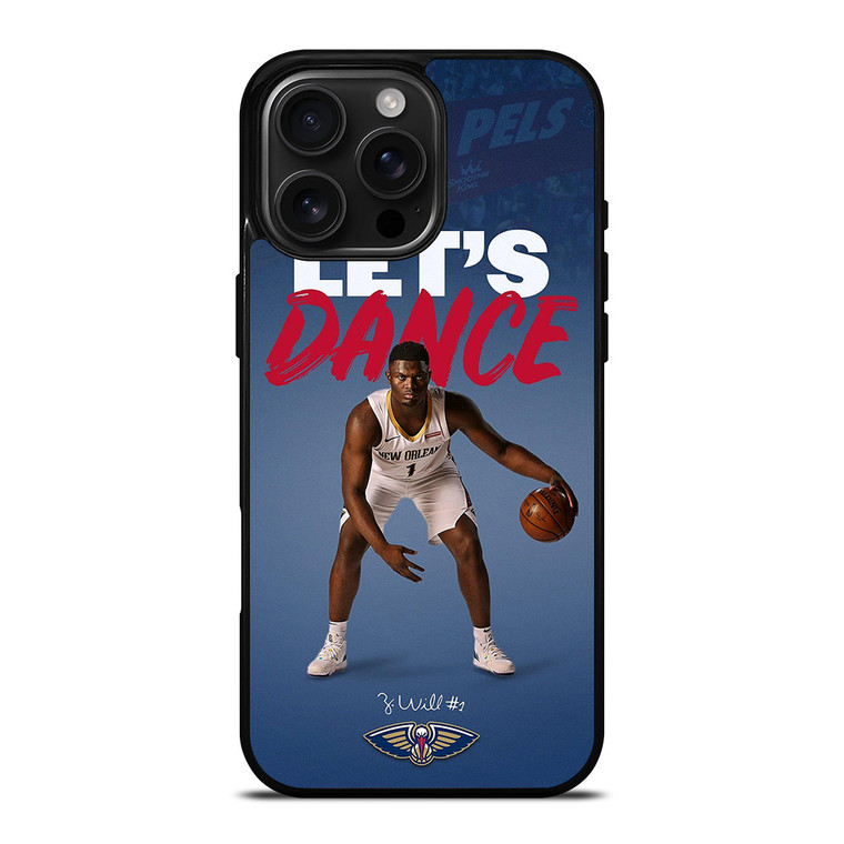NEW ORLEANS PELICANS ZION WILLIAMSON NBA iPhone 16 Pro Max Case Cover