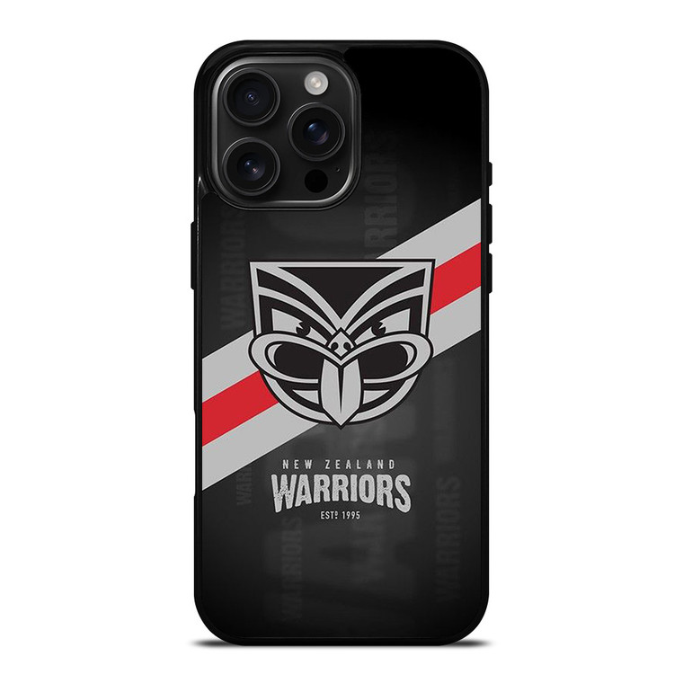 NEW ZEALAND WARRIORS RUGBY TEAM iPhone 16 Pro Max Case Cover NEW ZEALAND WARRIORS RUGBY TEAM iPhone 16 Pro Max Case Cover