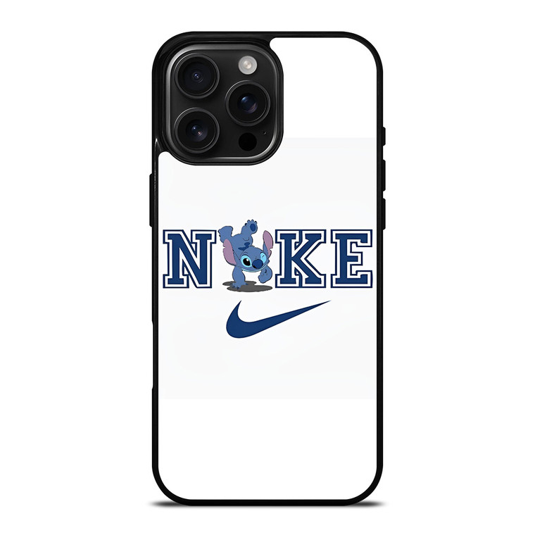 NIKE DISNEY STITCH CARTOON iPhone 16 Pro Max Case Cover NIKE DISNEY STITCH CARTOON iPhone 16 Pro Max Case Cover